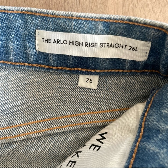 Denim Forum Arlo High Rise Straight Jeans - Picture 7 of 11